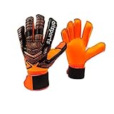Goalie Goalkeeper Gloves Pro Fingersave,Strong Grip for Toughest Saves, Protection to Prevent Injuries, Fit Match Training,Adult,Youth,Kids Size 5-11,4 Colors,30 Days 100% Warranty
