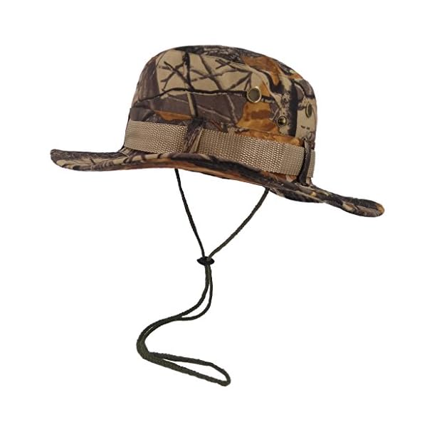 LETHMIK-Outdoor-Camouflage-Bonnie-Hat-Summer-Hunting-Fishing-Safari-Sun-Hat-with-Snap