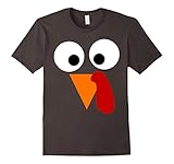 Turkey Face T-Shirt Men Women Kids Styles