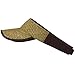 Wholesale Straw Trucker Visor (Natural/Brown) - 21861