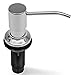 Soap Dispenser for Kitchen Sink (Chrome), Built in Soap Dispenser, Stainless Steel Pump Replacement