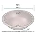 MR Direct 922 Single Bowl Copper Bathroom Sink