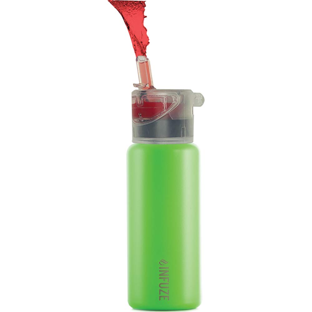 Infuze Hydration Water Bottle Drink Water or Infuse Fruit Flavor with a Turn of a Dial Wide