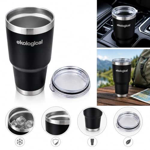 Copo Térmico Premium com Tampa 900ml