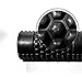 Naturo Fitness Foam Roller, Black Color - 13 Inch, Honeycomb Design, Ultra...