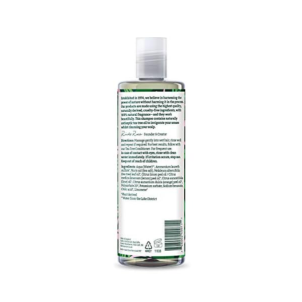 Faith In Nature Natural Tea Tree Shampoo, Cleansing, Vegan and Cruelty Free, No SLS or Parabens, For Normal to Oily Hair…