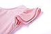 AUKARENY Dance Leotard for Girls, Skirted Short Sleeve, Dance Dress Ballet (Small (4-6), Ballet Pink)