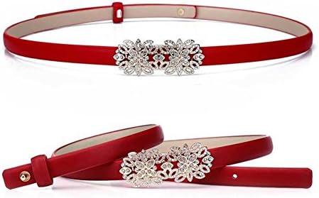 Ladies Leather Belt/Leather Fashion Belt/Simple Chain Of Hundreds Of Pad-E One Size