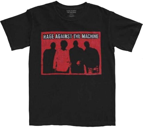 Amazon.com: Rage Against The Machine Original Logo T-Shirt Blu