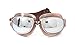 CRG Sports Vintage Aviator Pilot Style Motorcycle Goggles Cruiser Scooter Goggle for Men,Women,Adults,Youths