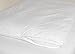 Cotton Zippered Feather Bed Cover White/Queen