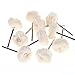 PHYHOO Mounted Cotton Polishing Buff Wheel 2.35 mm Shank for Rotary Tools Accessories Jewelry Watch Light Polish Pack of 10 Pieces