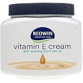 Redwin Vitamin E Cream with Evening Primrose Oil 300g made in Australia, with one gift