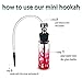 Formax420 Portable Glass Bottle Hookah Send Random Color