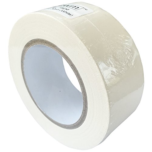 Viewm Cloth Gaffers Tapes Premium Grade Professional Heavy Duty Adhesive Tape 2" X 30 Yards (White)