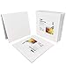 PHOENIX Small Painting Canvas Panels 6x6 Inch, 12 Value Pack - 8 Oz Triple Primed 100% Cotton Acid Free Square Canvas Boards for Painting, White Blank Flat Canvas Boards for Acrylic, Oil Paints