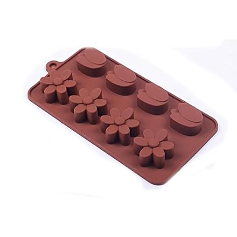 New 3d 15 Tulip Flower Silicone Ice Cube Chocolate Cookie Soap Mould Accessoires Patisserie Cake Decorating Tools Cake Stencil Amazon In Home Kitchen