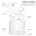 NIGEPER Wireless Headphones,Wireless Earbuds,Bluetooth Headphones,Bluetooth Deep Bass Stereo Sound,Mini in Ear Headphones (White)thumb 4