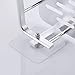 KES 2-Tier Bathroom Shelf No Drill Rectangle Shower Caddy Organizer Aluminum Without Drilling Screw Free Wall Mount Anodized, A4028BDF