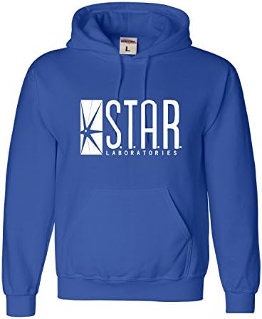 XX-Large Royal Blue Adult Star Labs Sweatshirt Hoodie
