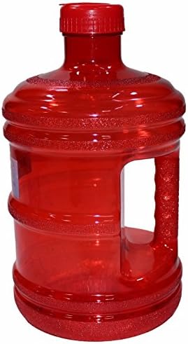 ForestInLA BPA Free New Plastic Reusable H2O Water Bottle 1 Gallon Drinking Container 128oz, Jug, Juice, Canteen
