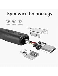 Micro USB Cable 10ft, Cabepow 3 Pack Long Android Charger Cable Spring Protection High Speed Data and Charging Android Charger Cord for Samsung Galaxy S7 Edge S6 S5,Note 5 4,LG G4 Android Phone