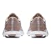 NIKE Women's Flex Contact Running Shoe White/Metallic Silver-Particle Pink 7