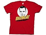 Ripple Junction Big Bang Theory Sheldon Bazinga! Adult T-Shirt