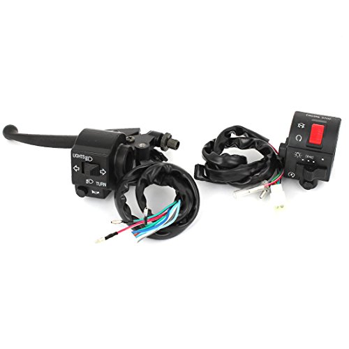 Motorcycle Scooter Offroad 7/8" Switch Horn Turn Signals On/Off Light