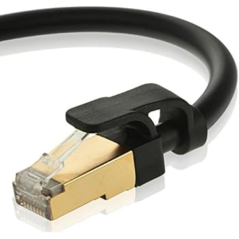 Mediabridge Cat7 Ethernet Patch Cable (50 Feet) - 10Gbps / 1000Mhz - Dual-Shielded RJ45 Computer Networking Cord - Low-Smoke Zero Halogen Jacket - Black - (Part# 33-699-50B)