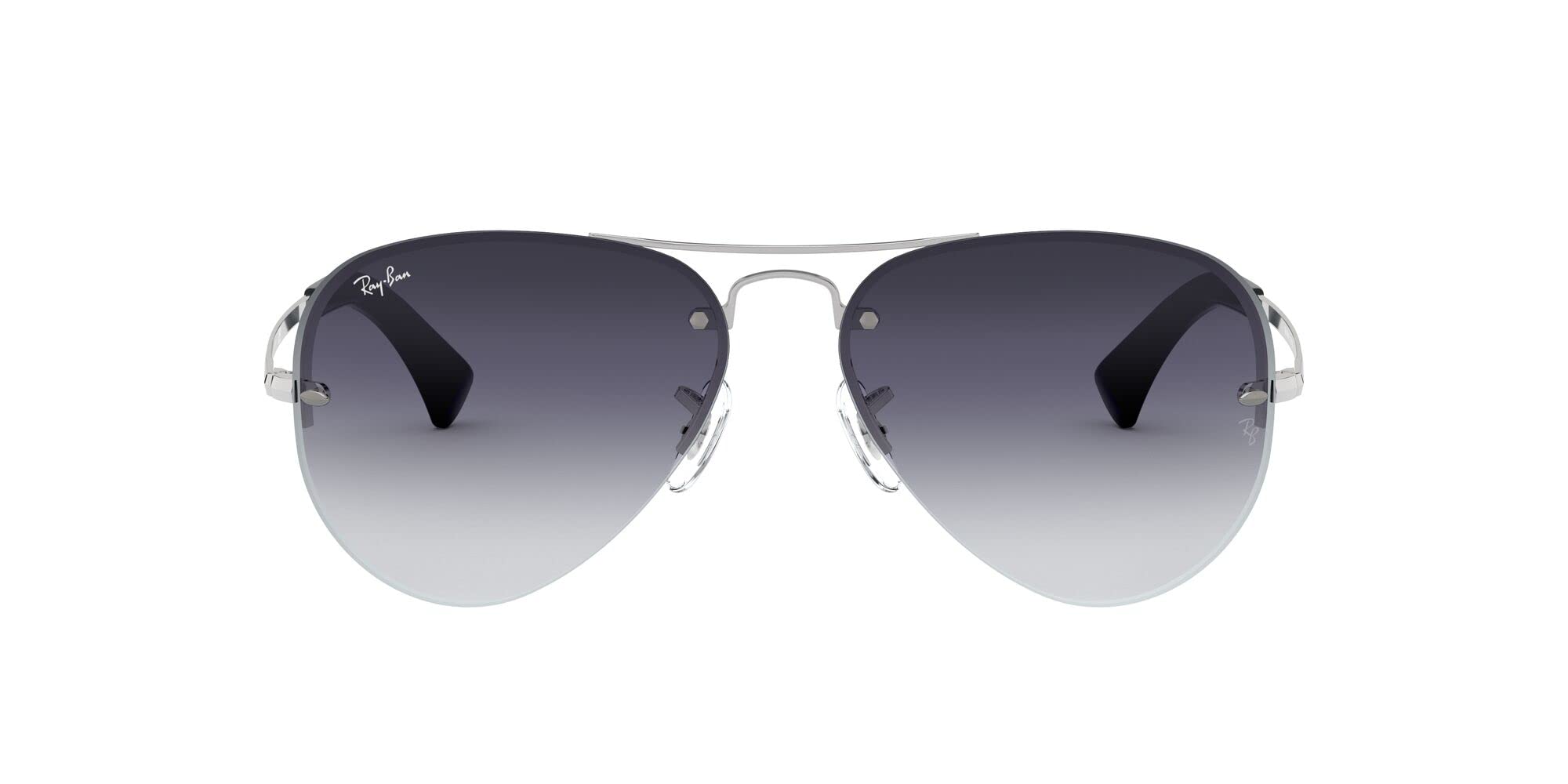 Ray-Ban Men's Rb 3449 Sunglasses, Silver, 7 1 4 UK