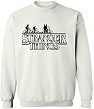 icustomworld Stranger Things Ride Bike Sweater Netflix Series Crewneck Sweatshirt