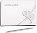 Lenox True Love Guestbook With Pen Silverplate