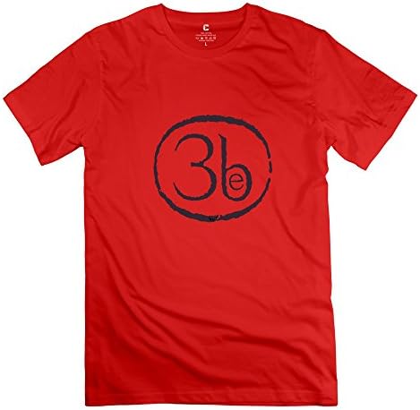 Crystal Men's Third Eye Blind Casual Design T-Shirt Red US Size L