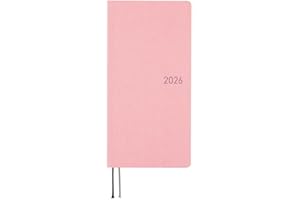 ほぼ日 Hobonichi Techo 2026 Weeks – Colors: Strawberry Milk (English, Tall & Slim, January Start)