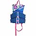 Hyperlite USCG Approved, Type III Personal Floatation Device Child Life Vest, Recommended for Kids 30-50 Lbs., with 2 Concealed 1-Inch Straps, Pink
