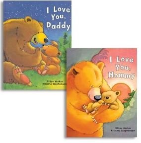 UPC 605349743283, I Love you Mommy/I Love you Daddy - 10¼ Inch Picture Books (2 Books)