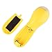 Uniclife Mini Penguin Massager, Vibration Soothing Massage for Face, Neck and Shoulders (Yellow)