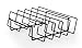 Artestia Rib Rack Grill Racks,11.5