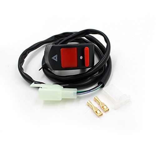 image for UEB Universal Handlebar Motorcycle Accident Hazard Light Switch On/Off