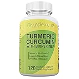 Turmeric Curcumin with Black Pepper BioPerine - 120 Veg Capsules