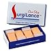 Surgilance Self Retracting Lancet Orange 2.2mm 100/bx