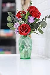 LVEFIT Artificial Rose Flower Red Flowers Red Rose