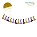 Bachelorette Party Decorations and Supplies-Penis Banner Glitter Foam Letters for Bridal Showers,Hen Party Favors,Girl Night Out Décor-Hang Bunting Funny Gag Gift Photo Props Gold Garland