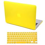 HDE MacBook Pro 13 Inch Retina Case Hard Shell Cover Rubberized Soft Touch Plastic with Silicone Keyboard Skin Fits Mac Notebook 13
