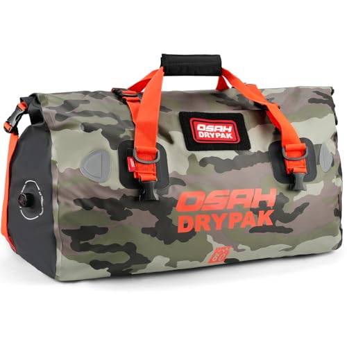 OSAH DRYPAK wasserdichte Rucksack Dry Bag – Wasserfeste Reisetasche Seesack, Rolltop, Großem Stauraum, Vielseitige wasserdichte Tasche für Camping, Mo
