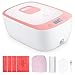 Lavany Paraffin Wax Warmer, 0.5 Hour Fast Wax Meltdown Paraffin Bath, Keep Warm up to 180 mins (Pink)