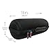khanka Hard Travel Case Replacement for JBL Charge 4 / JBL Charge 5 Portable Waterproof Wireless Bluetooth Speaker (Black)