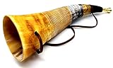 Viking War Horn Genuine Ox-Horn Battle Trumpet