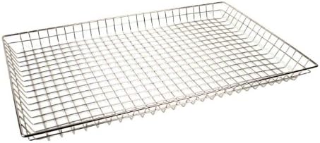 Excellante Doughnut Basket, Nickel Plated, 16 by 26 by 2-Inch